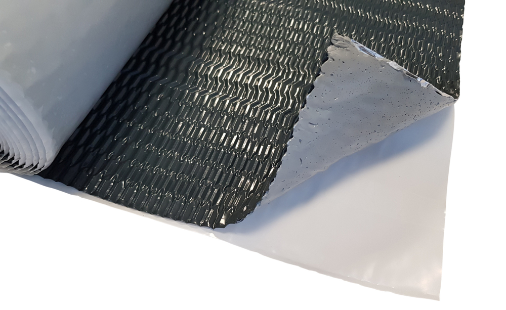 Loodvervanger alu-flex antraciet aluminium zelfklevende loodvervanger detail